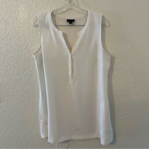 J.Jill White Sleeveless Women’s Blouse